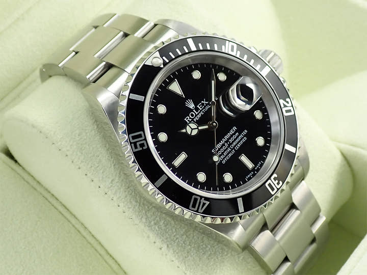 ロレックス サブマリーナー デイト Ref.16610 ステンレススチール ブラック文字盤