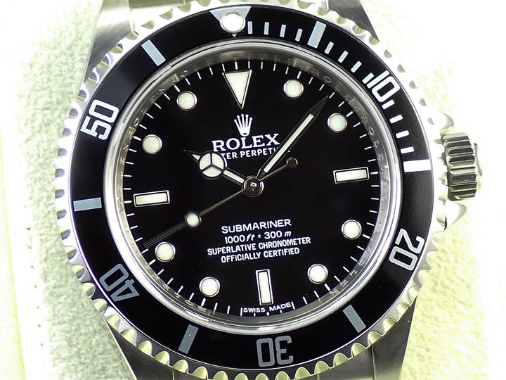 ロレックス サブマリーナー ノンデイト Ref.14060M ステンレススチール ブラック文字盤