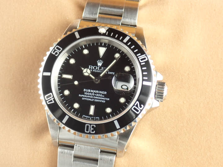 ロレックス サブマリーナー Ref.16610 ブラック文字盤 中古 submariner-258