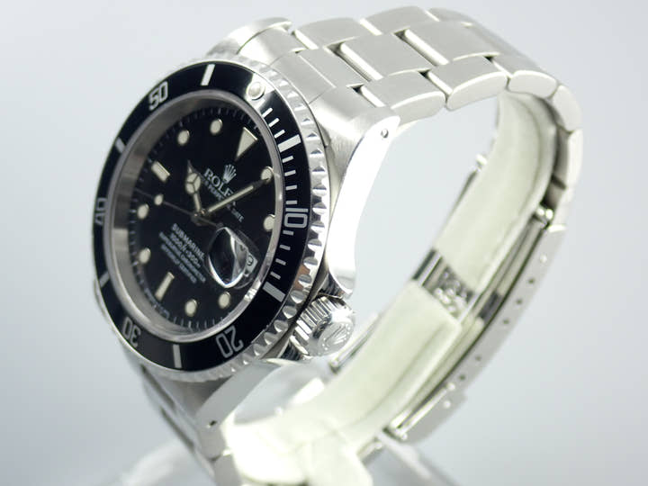ロレックス サブマリーナー Ref.16610 ブラック文字盤 中古 submariner-258