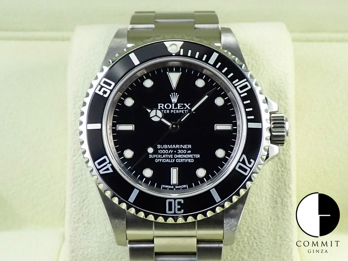 ロレックス サブマリーナー ノンデイト Ref.14060M ステンレススチール ブラック文字盤