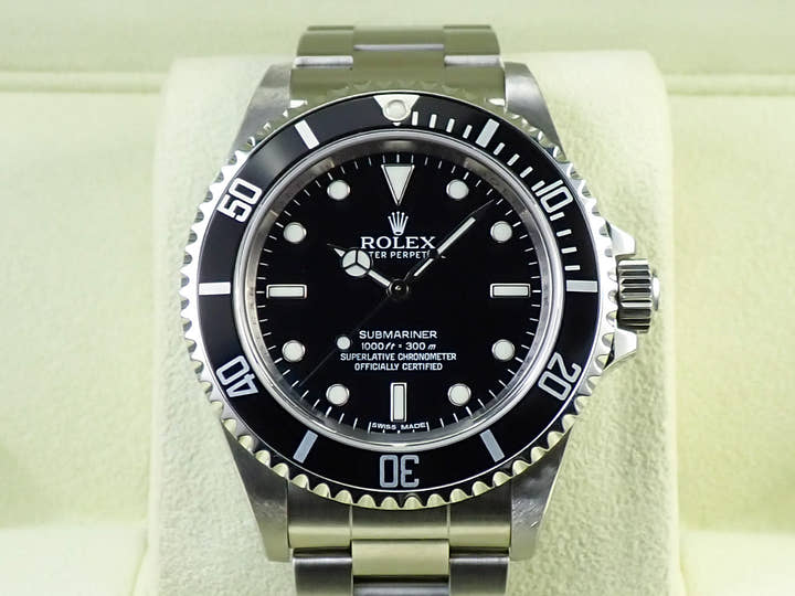 ロレックス サブマリーナー ノンデイト Ref.14060M ステンレススチール ブラック文字盤
