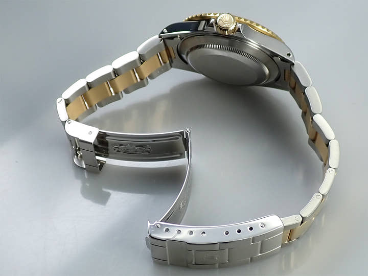 ロレックス サブマリーナー デイト Ref.16613SG ステンレススチール/イエローゴールド グレー文字盤