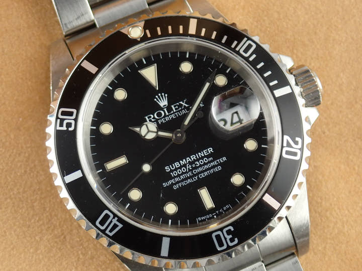ロレックス サブマリーナー Ref.16610 ブラック文字盤 中古 submariner-261