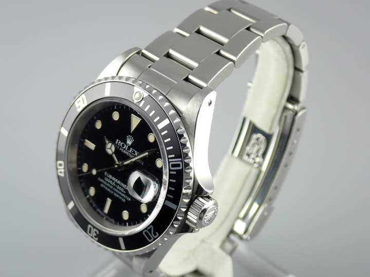 ロレックス サブマリーナー Ref.16610 ブラック文字盤 中古 submariner-261