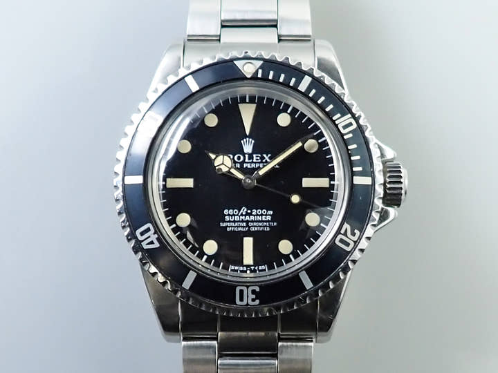 ロレックス サブマリーナー Ref.5512 ステンレススチール ブラック文字盤