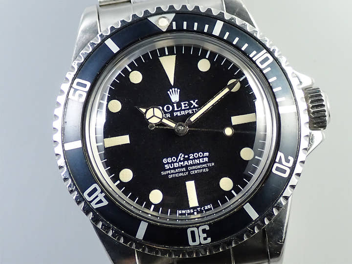 ロレックス サブマリーナー Ref.5512 ステンレススチール ブラック文字盤