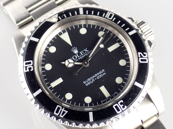 Rolex Submariner Ref.5513 Black Dial Used submariner-265
