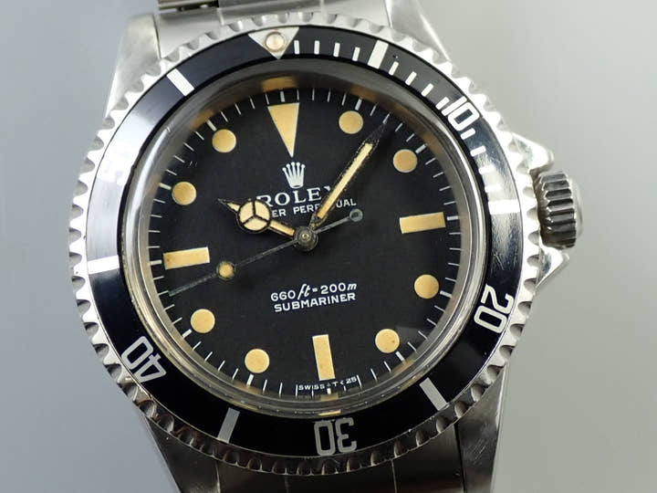 ロレックス サブマリーナー Ref.5513 ステンレススチール ブラック文字盤