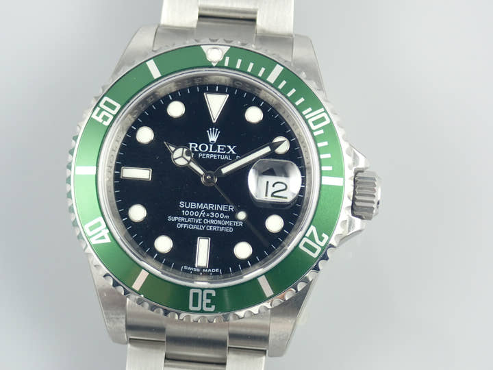 ロレックス サブマリーナー Ref.16610LV ブラック文字盤 未使用 submariner-268