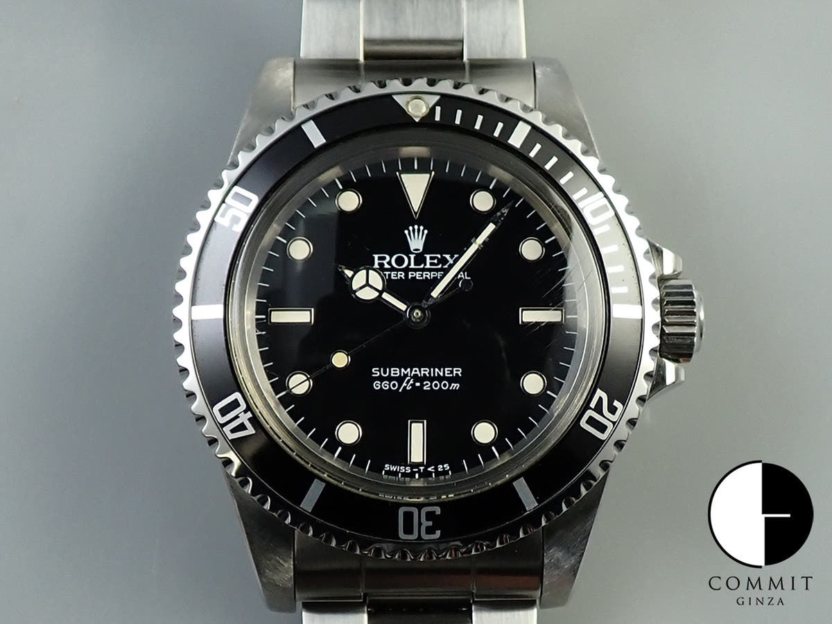 Rolex Submariner Ref. 5513 Stainless Steel Black Dial