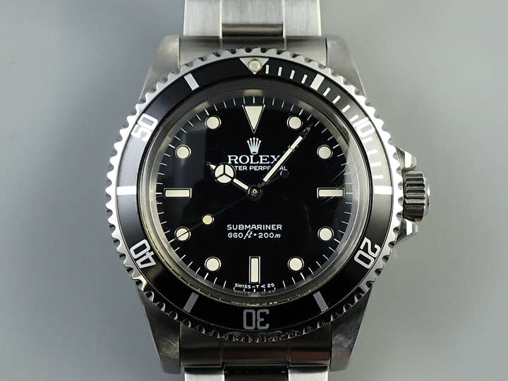 Rolex Submariner Ref. 5513 Stainless Steel Black Dial