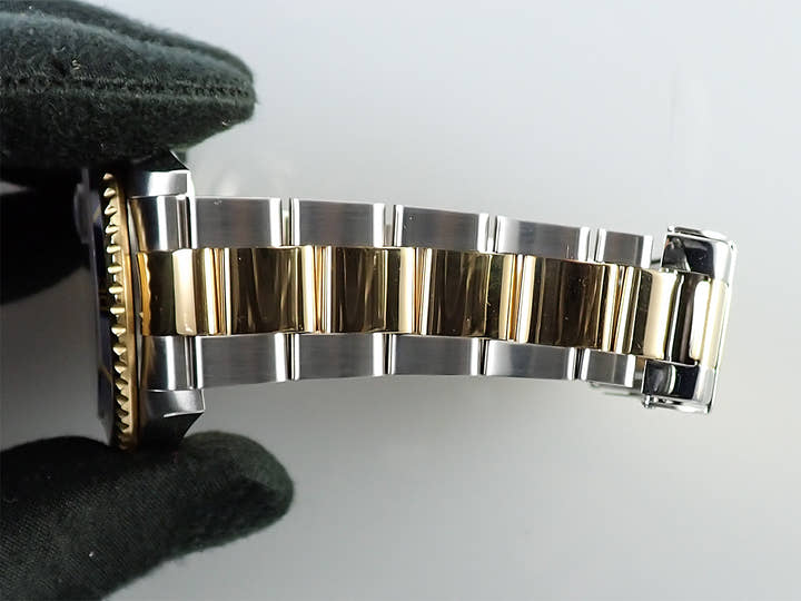 ロレックス サブマリーナー デイト Ref.16613SG ステンレススチール/イエローゴールド グレー文字盤