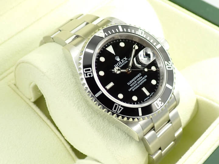 Rolex Submariner Date Ref. 16610 Stainless Steel Black Dial