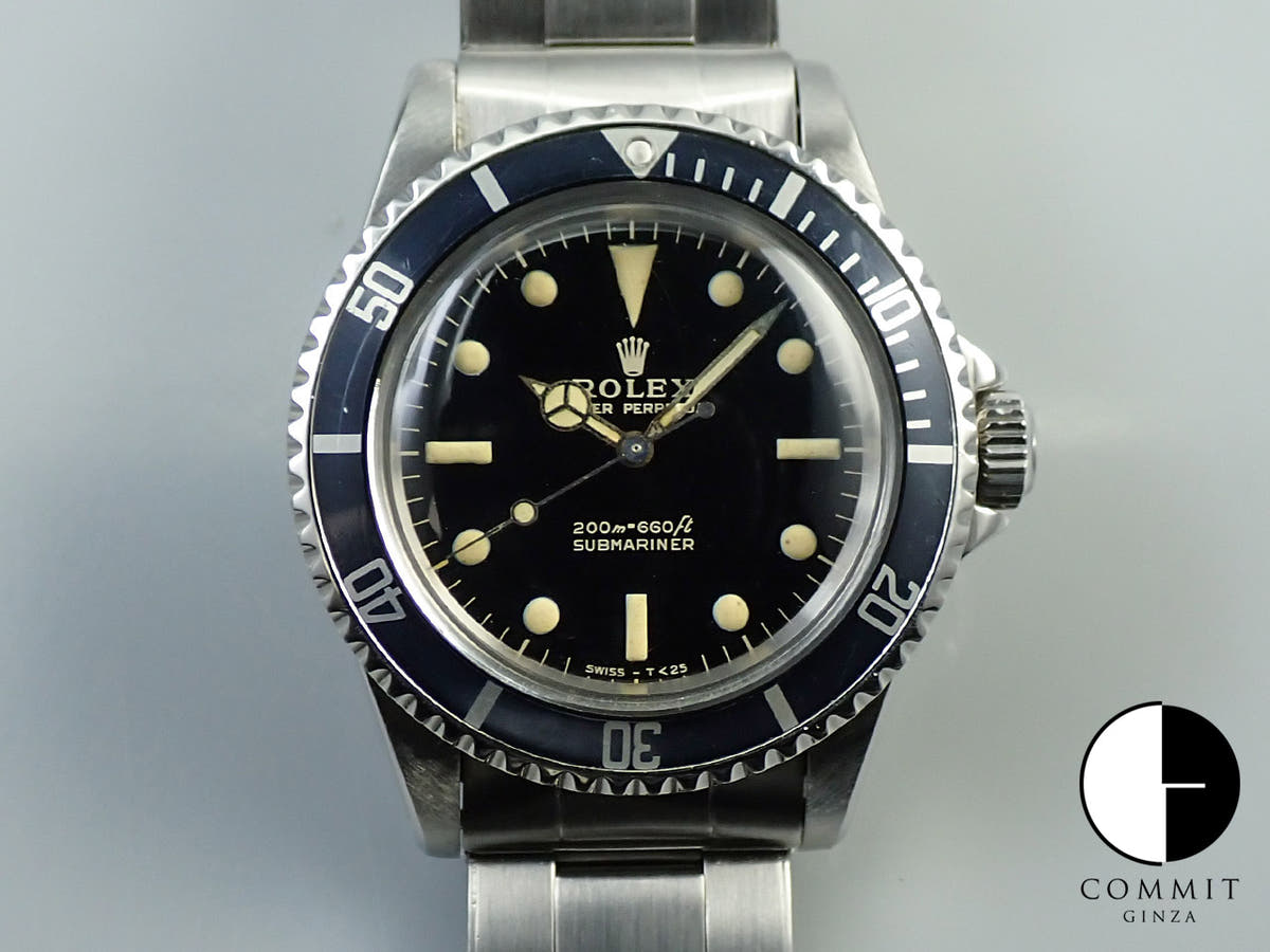 ロレックス サブマリーナー Ref.5513M ステンレススチール ブラック文字盤