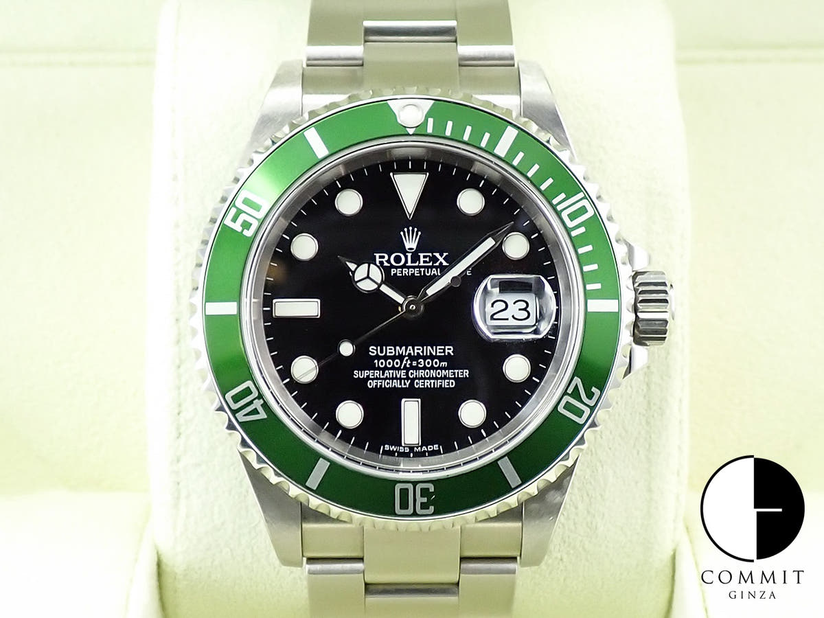 Rolex Submariner Date Ref. 16610LV Stainless Steel Black Dial
