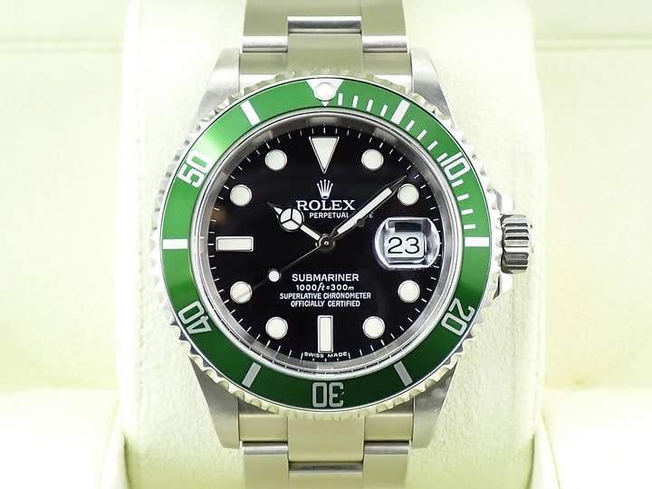 Rolex Submariner Date Ref. 16610LV Stainless Steel Black Dial