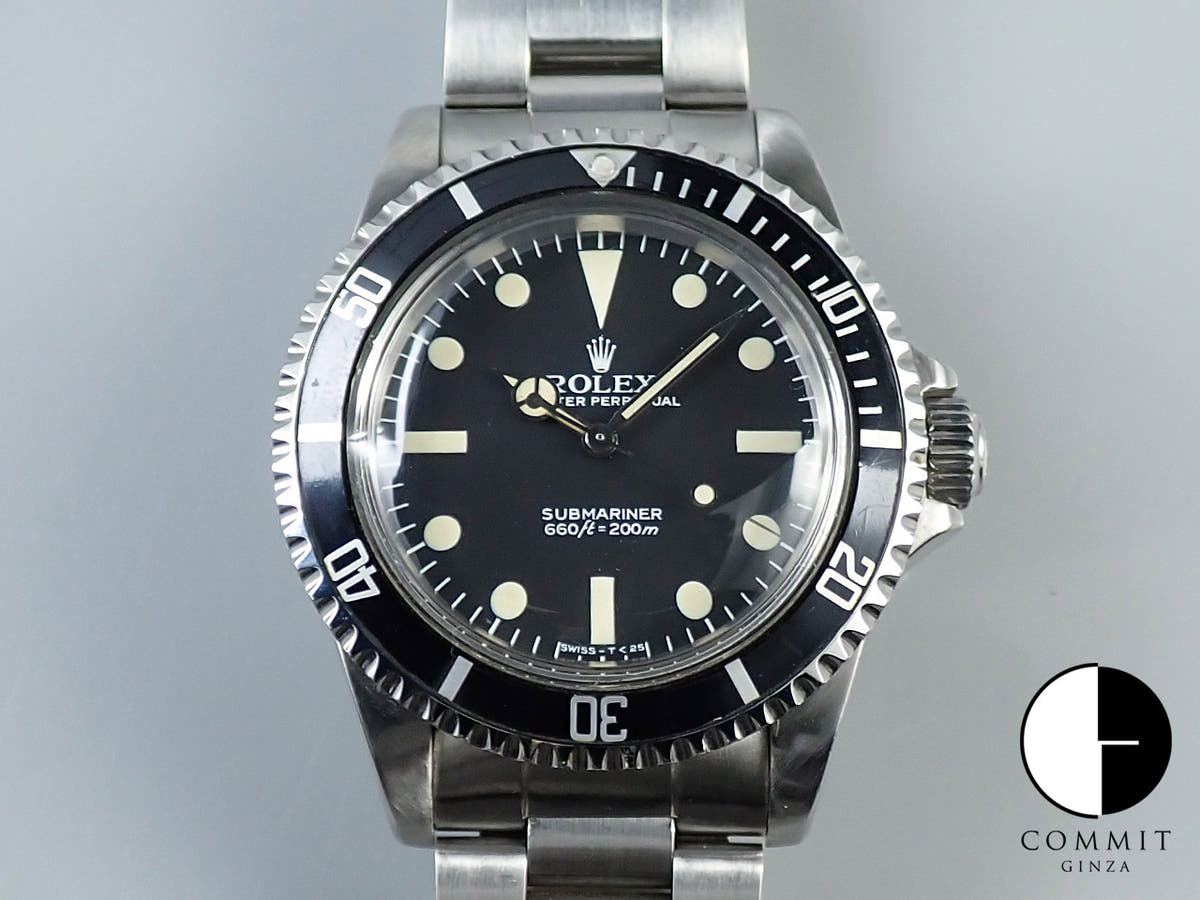 ロレックス サブマリーナー Ref.5513 ステンレススチール ブラック文字盤