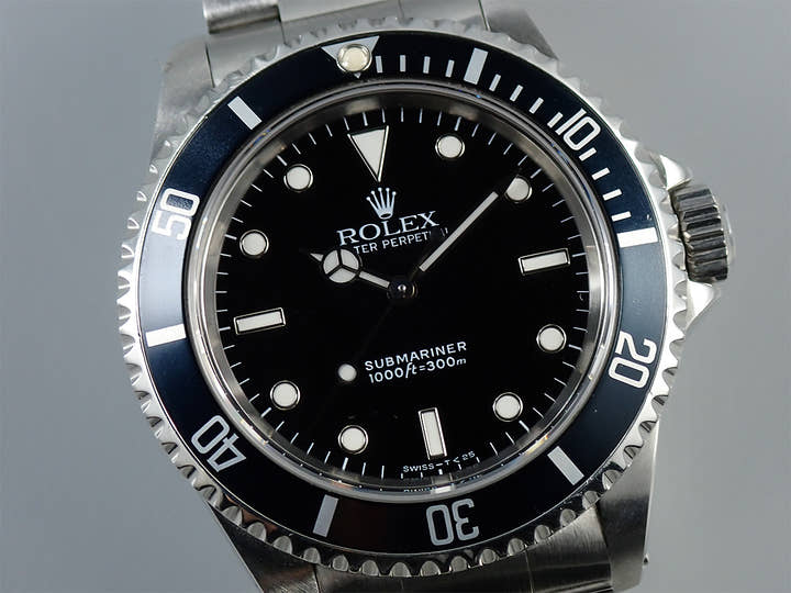 ロレックス サブマリーナー ノンデイト Ref.14060 ステンレススチール ブラック文字盤