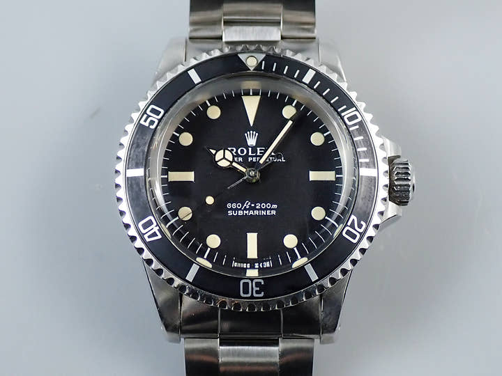 ロレックス サブマリーナー Ref.5513 ステンレススチール ブラック文字盤