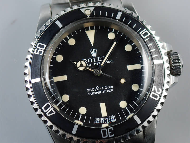 ロレックス サブマリーナー Ref.5513 ステンレススチール ブラック文字盤