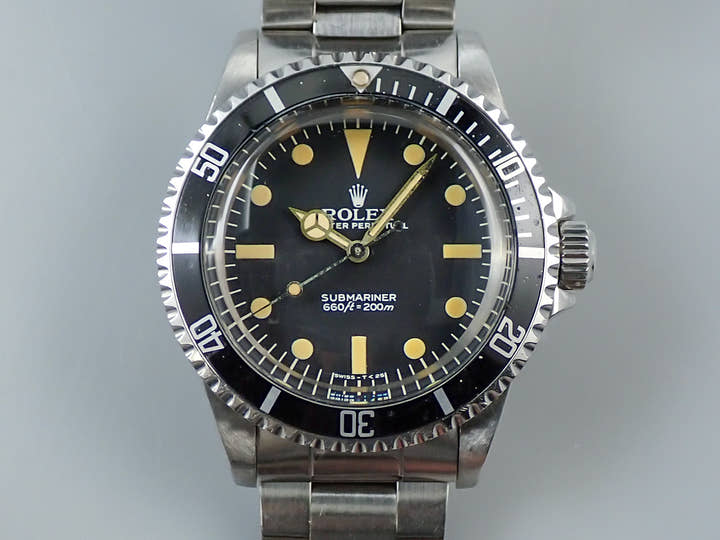 ロレックス サブマリーナー Ref.5513 ステンレススチール ブラック文字盤