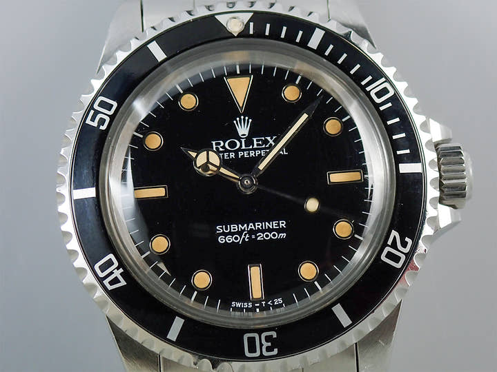 ロレックス サブマリーナー Ref.5513 ステンレススチール ブラック文字盤