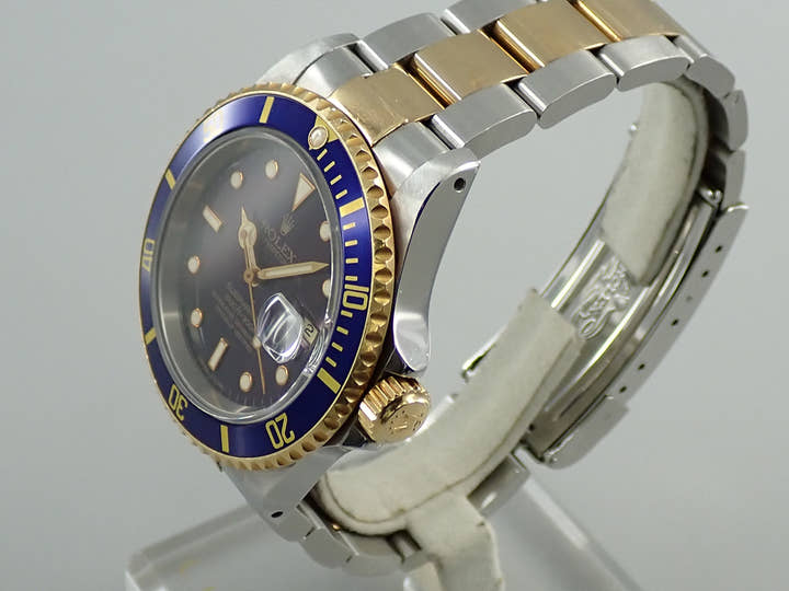 ロレックス サブマリーナー デイト Ref.16613 ステンレススチール/イエローゴールド ブルー文字盤