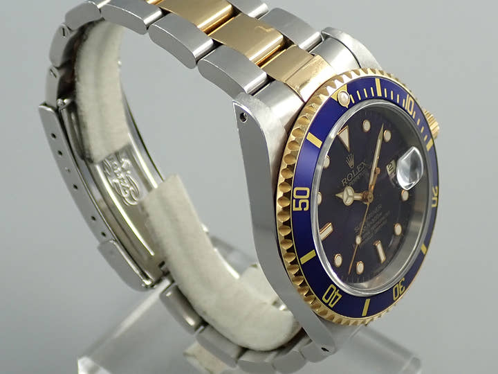 ロレックス サブマリーナー デイト Ref.16613 ステンレススチール/イエローゴールド ブルー文字盤