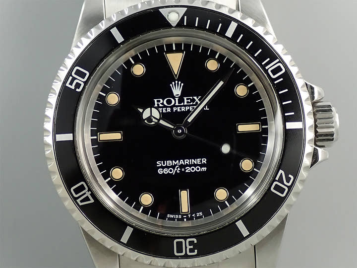 ロレックス サブマリーナー Ref.5513 ステンレススチール ブラック文字盤