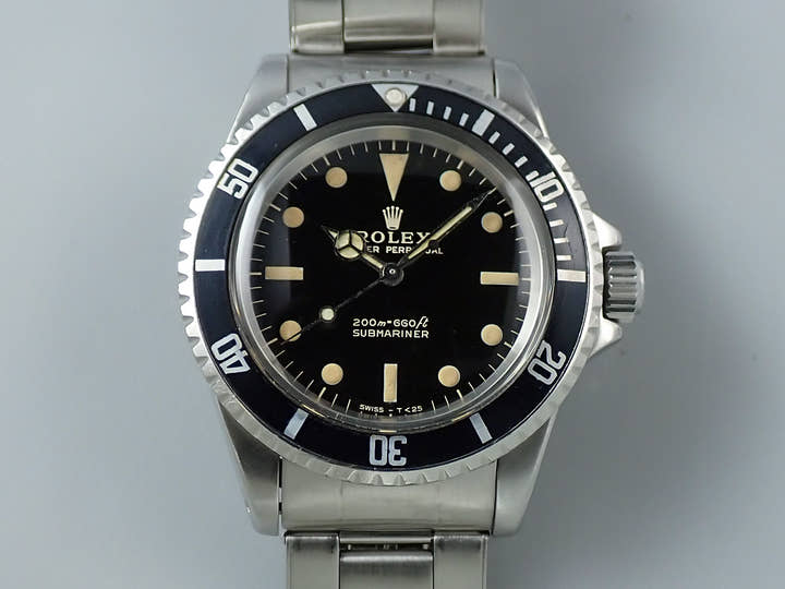 ロレックス サブマリーナー Ref.5513M ステンレススチール ブラック文字盤