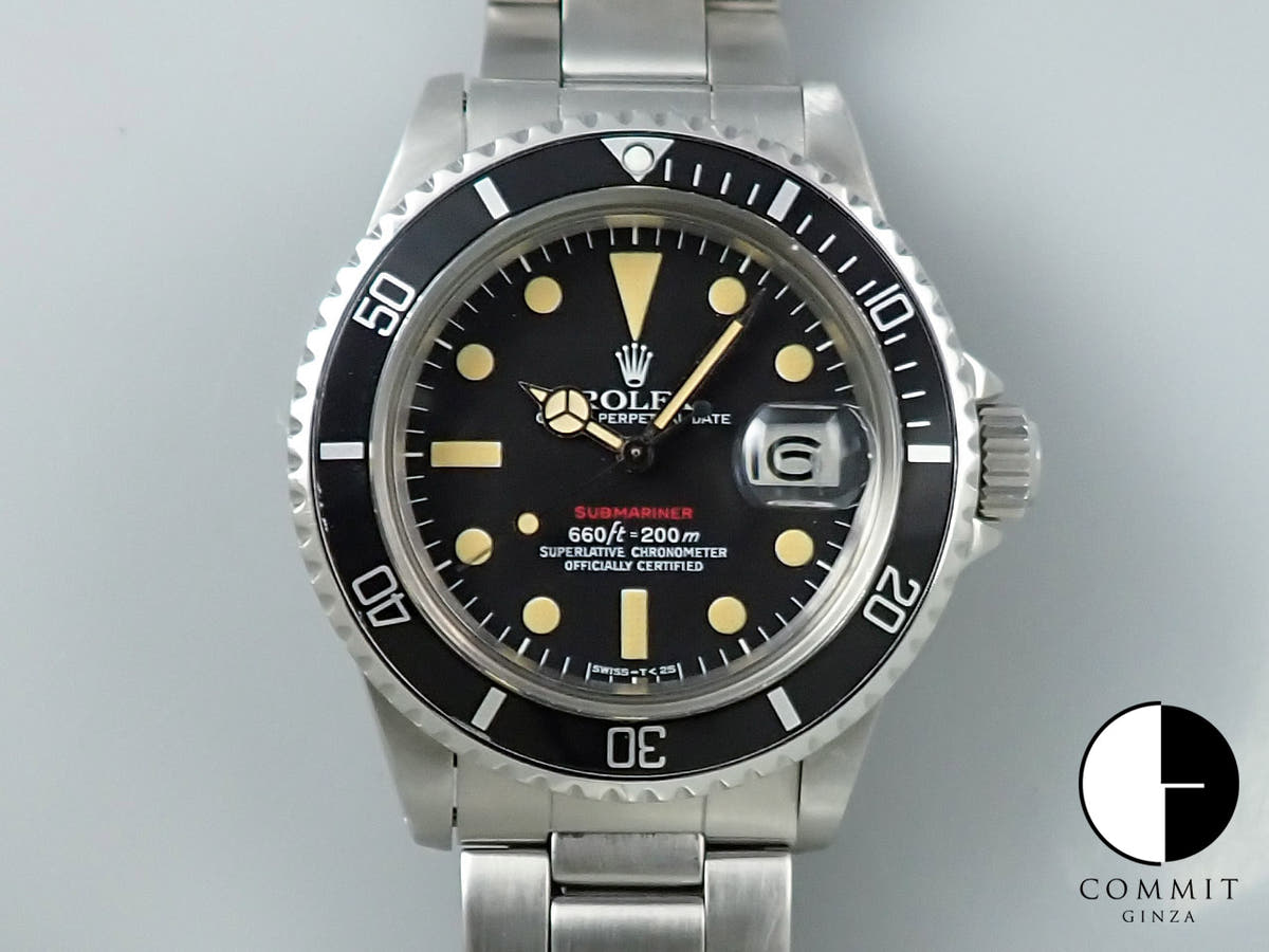 ロレックス サブマリーナー デイト Ref.1680 ステンレススチール ブラック文字盤