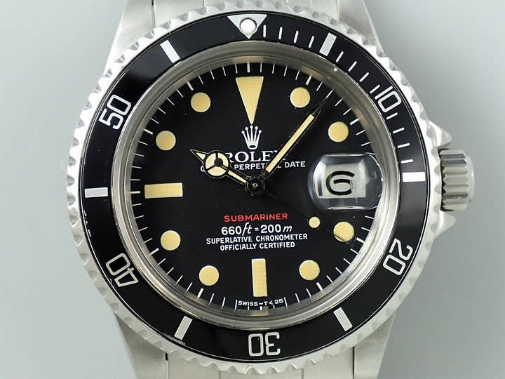 ロレックス サブマリーナー デイト Ref.1680 ステンレススチール ブラック文字盤