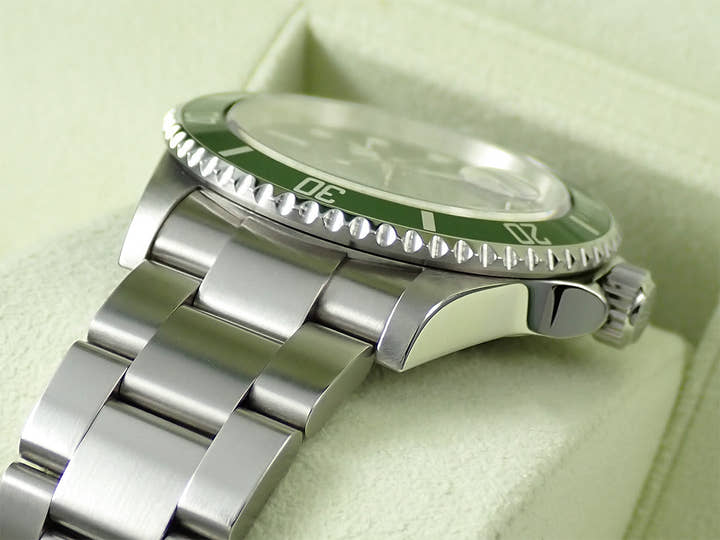 ロレックス サブマリーナー デイト Ref.16610LV ステンレススチール ブラック文字盤