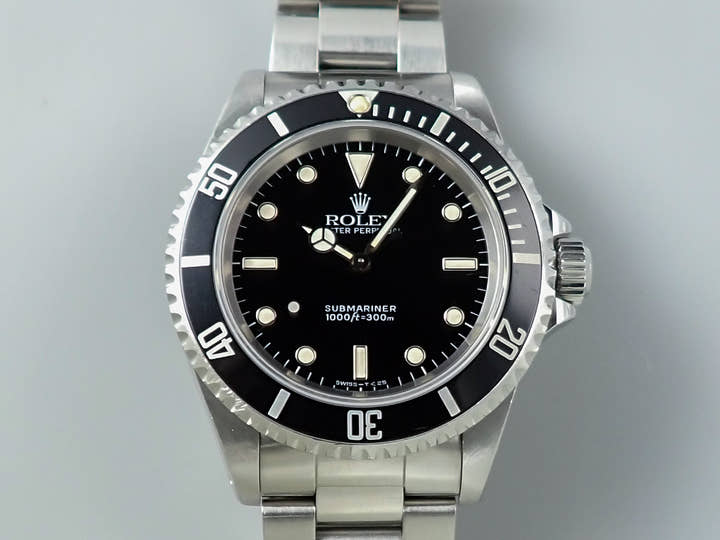 ロレックス サブマリーナー ノンデイト Ref.14060 ステンレススチール ブラック文字盤