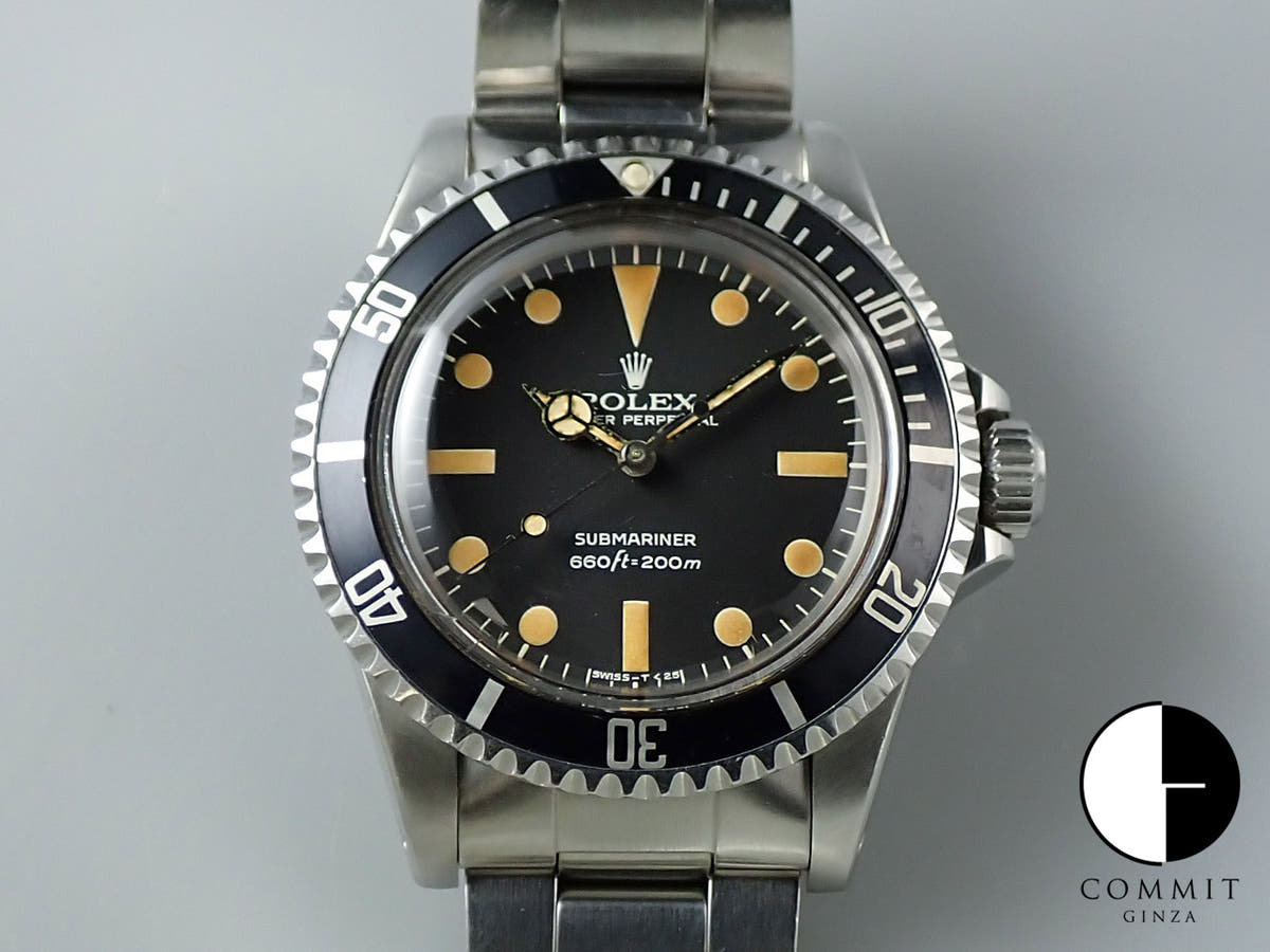 ロレックス サブマリーナー Ref.5513 ステンレススチール ブラック文字盤