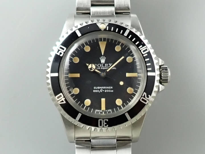 ロレックス サブマリーナー Ref.5513 ステンレススチール ブラック文字盤