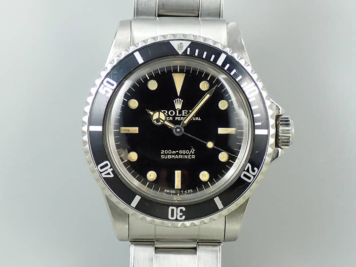 ロレックス サブマリーナー Ref.5513M ステンレススチール ブラック文字盤