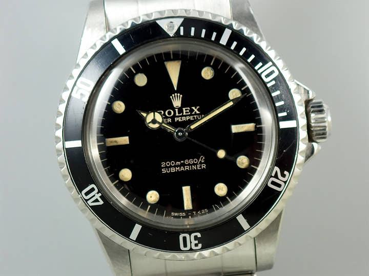 ロレックス サブマリーナー Ref.5513M ステンレススチール ブラック文字盤