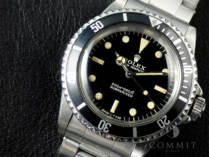 ロレックス サブマリーナー Ref.5513M ステンレススチール ブラック文字盤