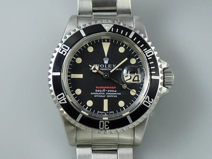 ロレックス サブマリーナー デイト Ref.1680 ステンレススチール ブラック文字盤