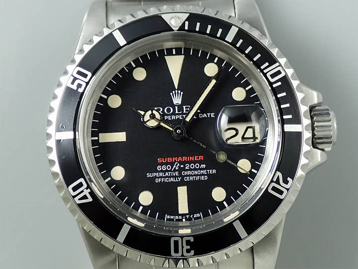 ロレックス サブマリーナー デイト Ref.1680 ステンレススチール ブラック文字盤
