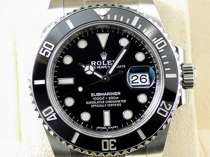 ロレックス サブマリーナー デイト Ref.116610LN ステンレススチール ブラック文字盤