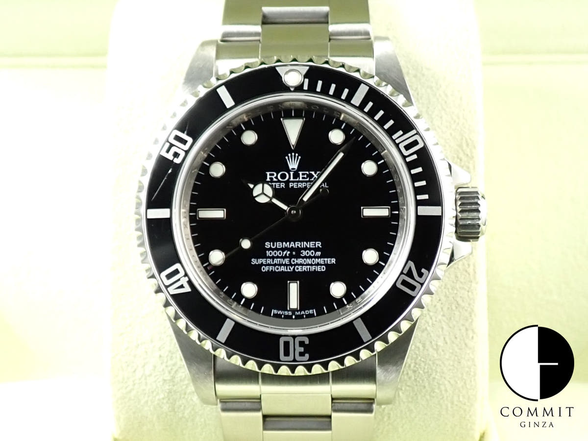 ロレックス サブマリーナー ノンデイト Ref.14060M ステンレススチール ブラック文字盤