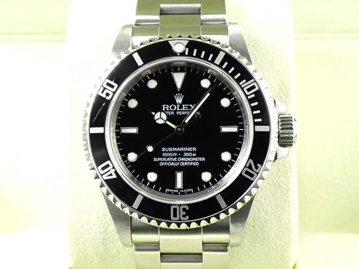 ロレックス サブマリーナー ノンデイト Ref.14060M ステンレススチール ブラック文字盤