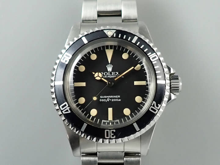 ロレックス サブマリーナー Ref.5513 ステンレススチール ブラック文字盤