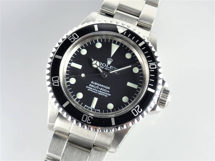 Rolex Submariner Ref.5512 Black Dial Used submariner-353