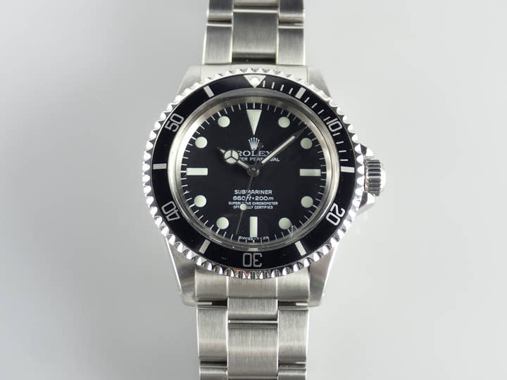 Rolex Submariner Ref.5512 Black Dial Used submariner-353