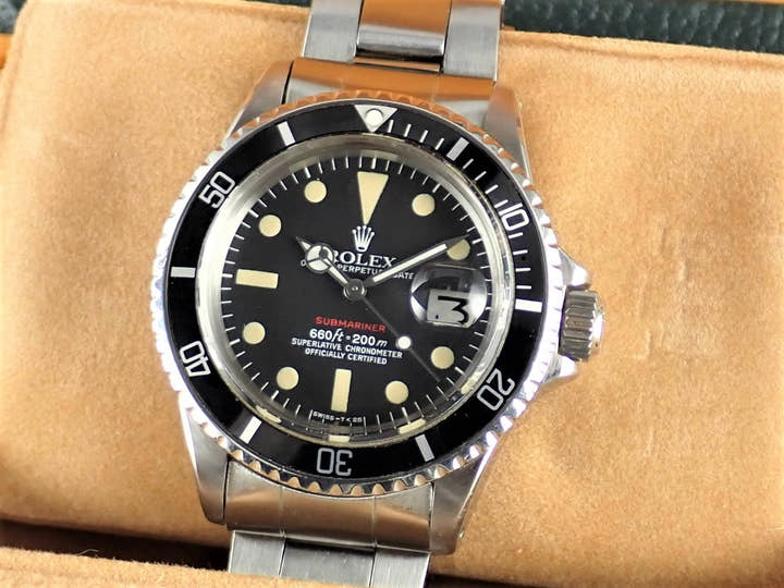 Rolex Submariner Ref.1680 Black Dial Used submariner-355
