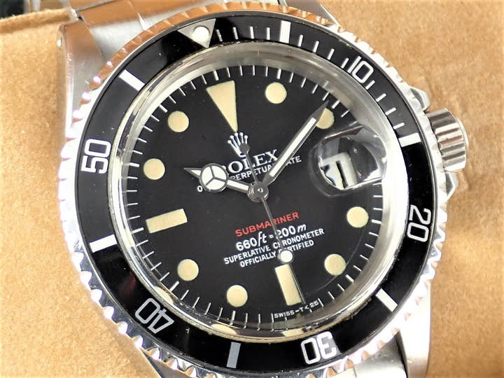 Rolex Submariner Ref.1680 Black Dial Used submariner-355